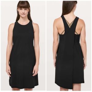 Lululemon early morning dress black 10